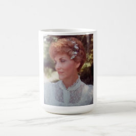 Mamma vid hennes bröllop vid 51 års ålder kaffemugg