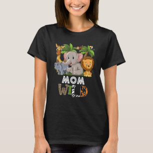 Mamma Vild Zoo Theme Birthday Safari Jungle Matchi T Shirt