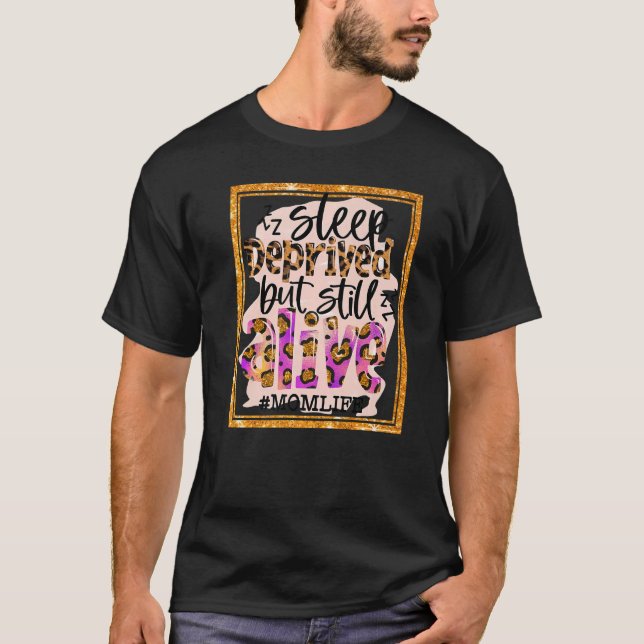 Mamma: Viloläge nedsatt men likväl lever leopard M T Shirt (Framsida)