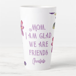 Mamma Violet "Glad we are Friends" Latte Mugg