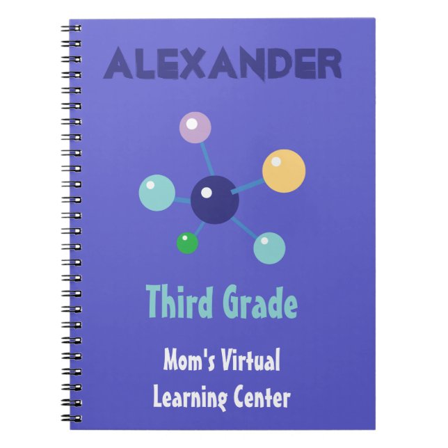 Mamma Virtuellare Learning Center Science Anteckningsbok (Framsidan)