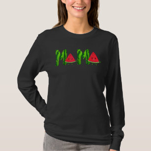 Mamma Watermelon Sommarfrukt Underbara Mors dag T Shirt
