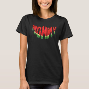 Mamma Watermelon Summer Fruit Family Matching Birt T Shirt