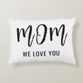 Mamma We Kärlek You Anpassningsbar Mors dag Gift Prydnadskudde