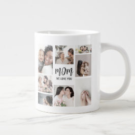 Mamma We Kärlek You Anpassningsbar Mors dag Photo Jumbo Mugg