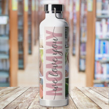 Mamma We Kärlek You Photo Collage Mors dag