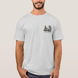 Mamma & Werewolf som dricker skjortan för T Shirt
