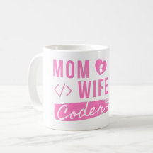 MAMMA WIFE CODER - CODER MAMMA T-Shirt