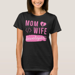 MAMMA WIFE DEVELOPER - DEVELOPER MAMMA T SHIRT