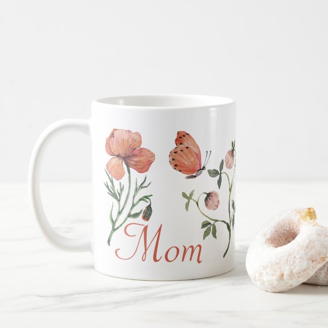 Mamma Wildblomma Mugg (Med munk)