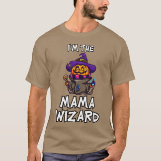 Mamma Wizard Halloween Matching Family Costume T Shirt