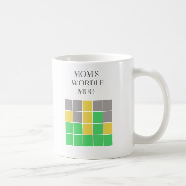 Mamma Wordle Mugg (Höger)