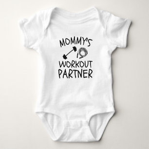 Mamma Workout Partner, Mamma Liftande Buddy T Shirt