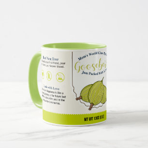 Mamma World Class Gooseberry Kärlek Sylt Mugg