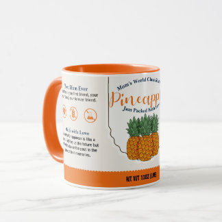Mamma World Class Pineapple Kärlek Sylt Mugg