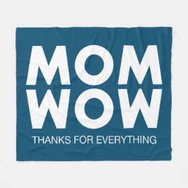 Mamma, Wow! Fleecefilt