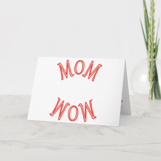Mamma Wow Kort (Framsida)