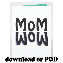 Mamma Wow Mors dag Kort