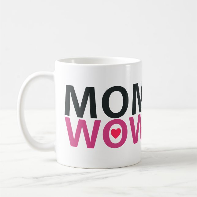 MAMMA WOW Mugg Mor, dagskorgen (Vänster)