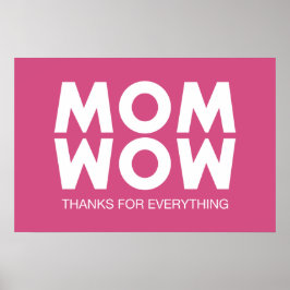 Mamma, Wow! Poster