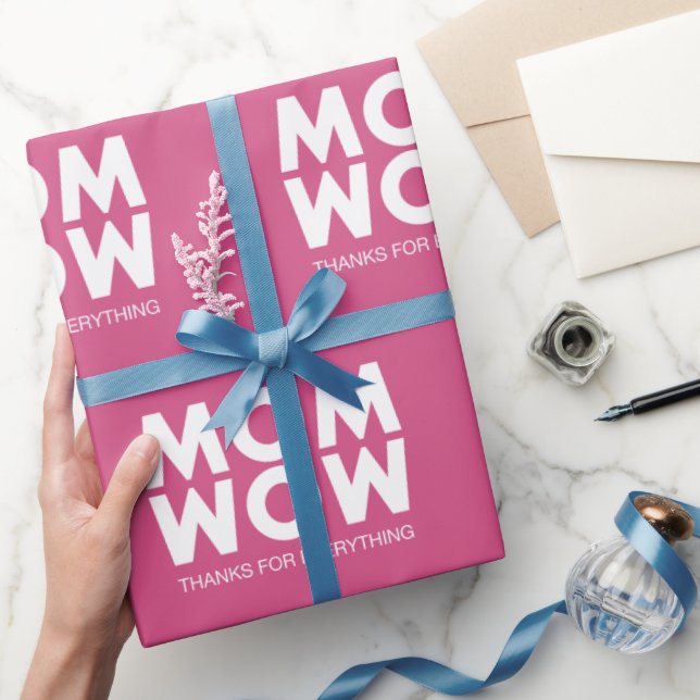 Mamma, Wow! Presentpapper (Gifting)