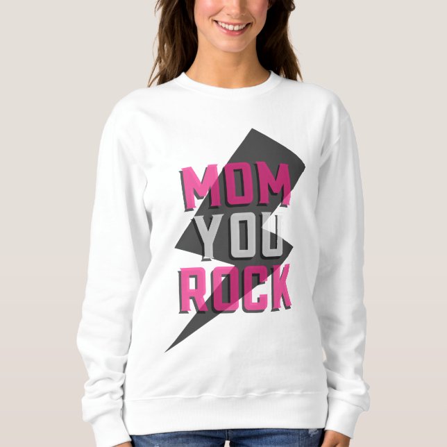 MAMMA You STEN Sweatshirt - Mor's Day Gift T Shirt (Framsida)