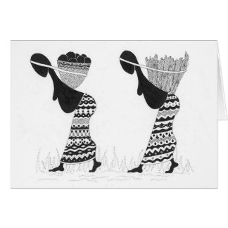 Mammaafrika Hälsningskort