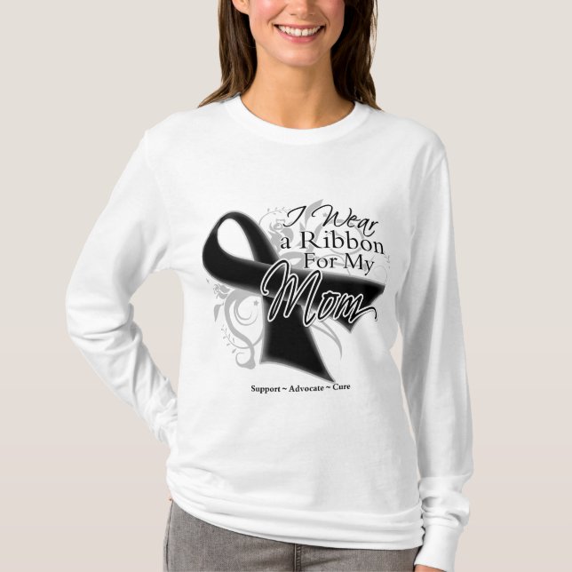 Mammaband - melanom flår cancer tee (Framsida)
