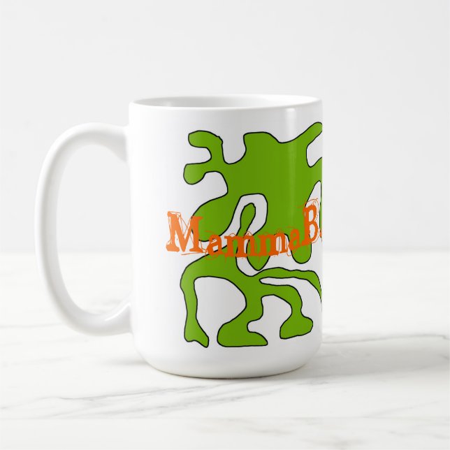 MammaBASIL designmugg! Kaffemugg (Vänster)