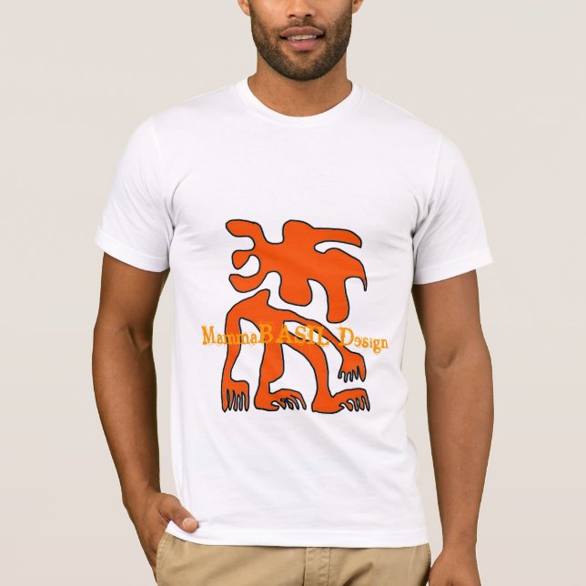 MammaBASIL designskjorta! T Shirt (Framsida)