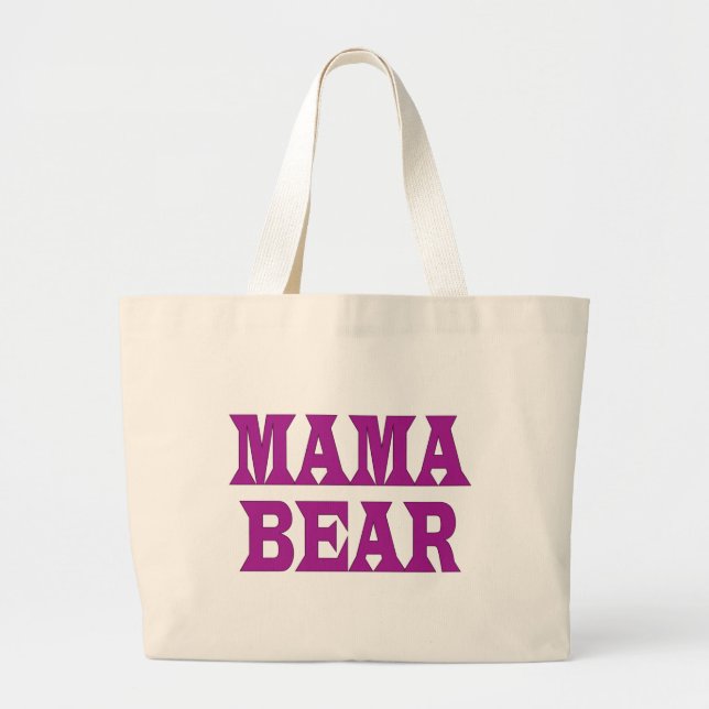 Mammabjörn Jumbo Tygkasse (Framsidan)