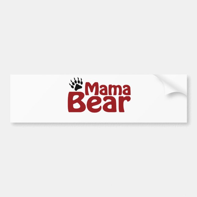 Mammabjörnklo Bildekal (Framsidan)