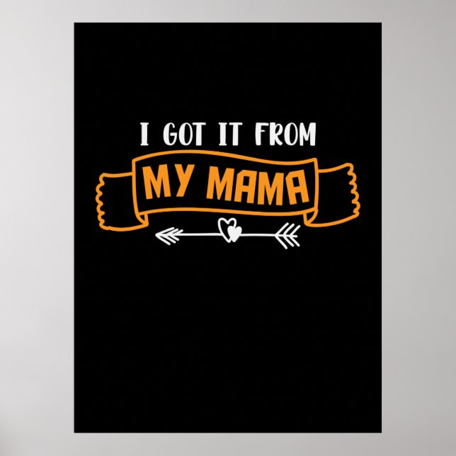 Mammagåva jag fick det från min mamma poster (Framsidan)