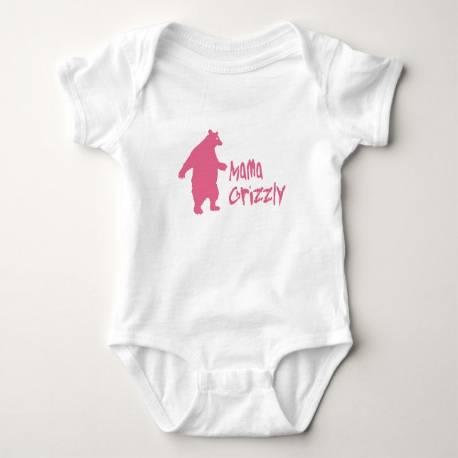 MammaGrizzly Tee Shirt (Framsida)