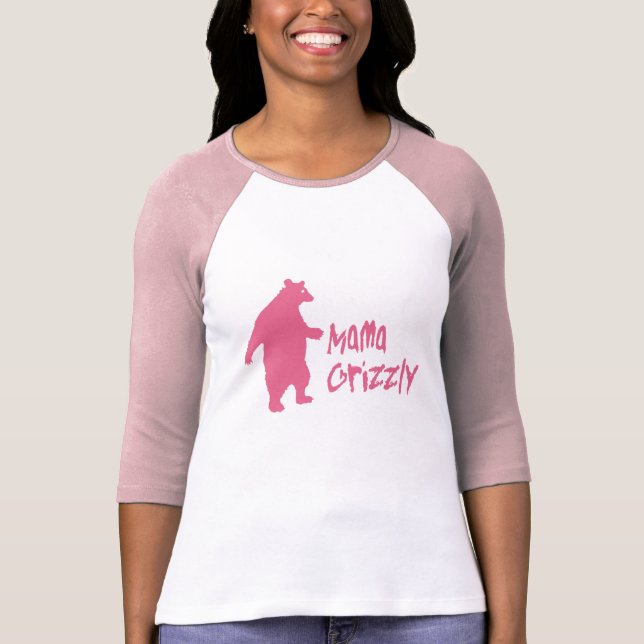 MammaGrizzly Tee Shirt (Framsida)