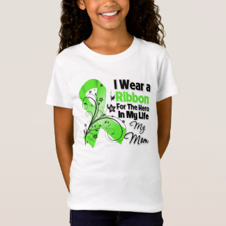 Mammahjälte i mitt livlymfkörtelcancerband t-shirt