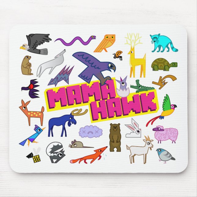 MAMMAHÖK Mousepad Musmatta (Framsidan)