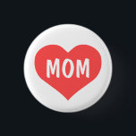 Mammakärlek Knapp<br><div class="desc">" Knäppas mamma" hjärta</div>