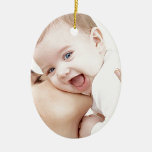 mammakärlekbebis julgransprydnad keramik
