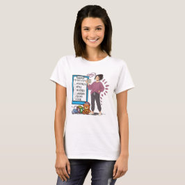Mammaklarhet Att-göra-lista Söt mamma-illustration T Shirt