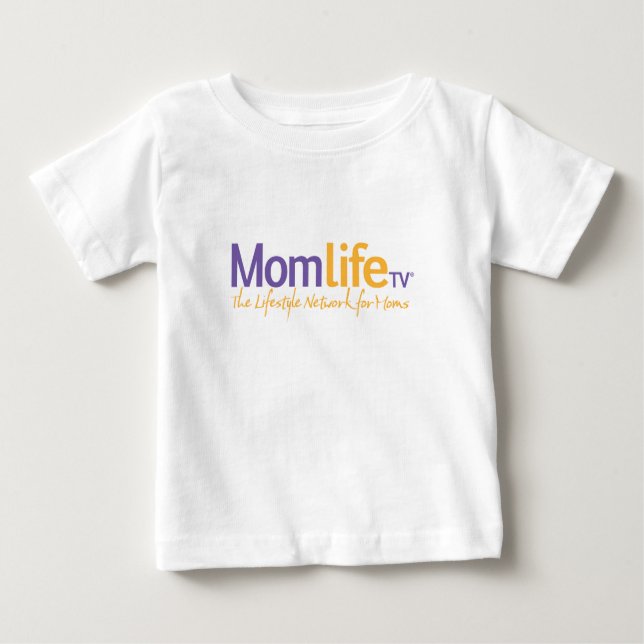 MammaLifeTV® Baby Tee - White (Framsida)