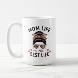 Mammalivet Är Det Bästa Livet Rufsigt Upphissat Le Kaffemugg