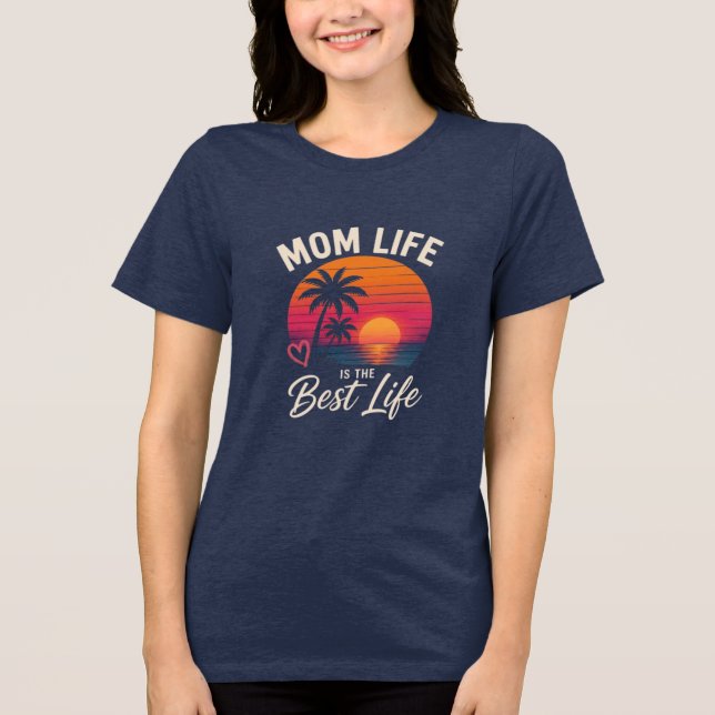 Mammalivet Är Det Bästa Livet T Shirt (Framsida)