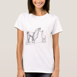 MammaLlama och Cria Tee Shirt