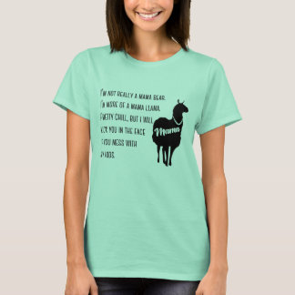 MammaLlama T Shirt