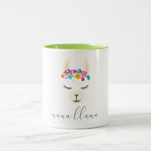 MammaLlama Två-Tonad Mugg
