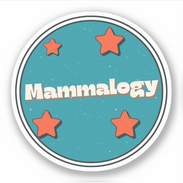 Mammalogi Klistermärken (Framsida)