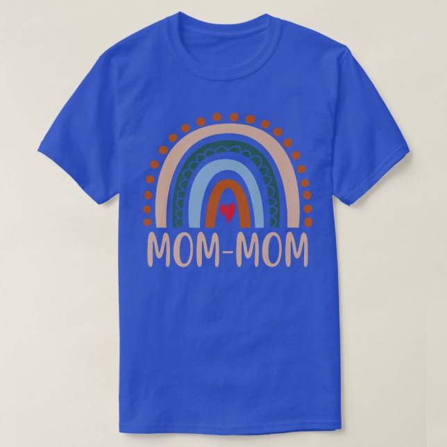 Mammamamma Rainbow Grandma Cute Mors dag Funny mam T Shirt (Design framsida)