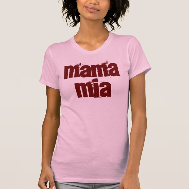 mammamia t-shirt (Framsida)