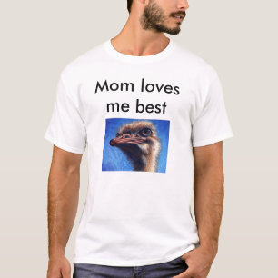Mamman älskar mig den bäst T-tröja - T-shirt